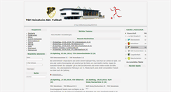 Desktop Screenshot of fussball-heinsheim.de